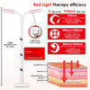 Red Light Therapy Lamp,Standing 2-Head,White