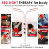 Red Light Therapy Lamp,Standing 2-Head,White