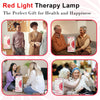 Red Light Therapy Lamp,Standing 3-Head,Black